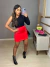 Image of Saia pedraria glam - vermelha