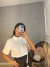 Camisa cropped com botões - branco - Amor de Peça - Looks Femininos Estilosos, Loja de Roupa Feminina Online