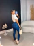 Calça jeans skinny extreme power com cós super alto - escura 23071 - loja online