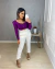 Calça alfaiataria inspiração zara - branca
