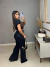 Calça pantalona em paetê - preto on internet