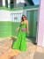 Vestido longo camadas no laise - verde