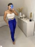 Calça alfaiataria skinny - azul forma pequena - veste 34 - Amor de Peça - Looks Femininos Estilosos, Loja de Roupa Feminina Online