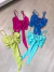 Imagem do Cropped de lacinho texturizado - azul tiffany
