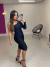 Imagem do Vestido prada midi nula manga - preto