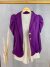 Blazer manga princesa acinturado - uva - Amor de Peça - Looks Femininos Estilosos, Loja de Roupa Feminina Online