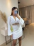 Saia alfaiataria com bolso - off white - buy online