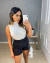 Short alfaiataria inspiração Zara - preto - buy online
