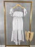 Vestido ciganinha poá branco - comprar online