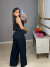 Conjunto calça alfaiataria e colete - preto on internet