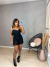 Short cós alto paetê - preto - buy online