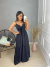 Vestido longo nozinho by amor de peça - preto - comprar online