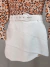 Short saia assimétrico poliamida premium - Branco