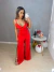 Macacão com fenda - vermelho - buy online