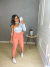 Calça alfaiataria inspiração zara - salmão rosado G - online store