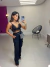 Calça cargo wide leg no sarja - preto - comprar online