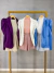 Blazer manga princesa acinturado - uva - loja online