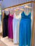 Vestido midi no cetim - branco - loja online