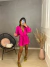 Macaquinho transpassado - rosa pink na internet