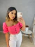 Cropped estilo corset - rosa coral - buy online