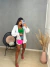 Camisa com cropped no crepe - branco