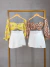 Short saia com fenda poliamida premium - branco - Amor de Peça - Looks Femininos Estilosos, Loja de Roupa Feminina Online