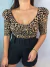 Cropped tricot modal - animal print on internet