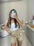 Blusa tomara que caia barra assimétrica - branca - Amor de Peça - Looks Femininos Estilosos, Loja de Roupa Feminina Online