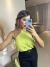 Blusa costa nua com amarração - lima on internet