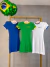 Vestido canelado com gola - brasil verde