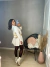 Poncho no tricot modal - off white