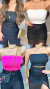 Cropped corset alfaiataria premium - preto - loja online