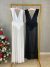 Vestido no tule com maiô e fenda - branco - buy online