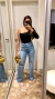 Blusa nula manga no tricot modal - preta on internet