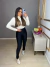 Calça prada modeladora com zíper - preta - Amor de Peça - Looks Femininos Estilosos, Loja de Roupa Feminina Online