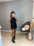 Short cós alto paetê - preto