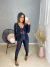 Imagem do Body de renda chantilly - preto