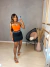 Corset no poliamida suplex - laranja - Amor de Peça - Looks Femininos Estilosos, Loja de Roupa Feminina Online