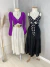 Saia midi 3 marias - preto - comprar online