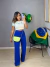 Cropped manguinha no tricot modal - brasil branco - loja online