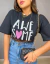 T-shirt cropped awesome - preto