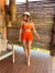 Short alfaiataria insp zara - laranja - Amor de Peça - Looks Femininos Estilosos, Loja de Roupa Feminina Online