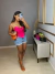 Corset no poliamida com bojo - rosa - Amor de Peça - Looks Femininos Estilosos, Loja de Roupa Feminina Online