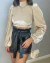 Cropped juliette no veludo - nude perolado - buy online