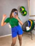 Blusa cropped barra u - verde bandeira - Amor de Peça - Looks Femininos Estilosos, Loja de Roupa Feminina Online