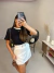 Short saia alfaiataria com cinto - branco - comprar online
