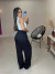 Calça pantalona alfaiataria com cós em botões duplo - preto - Amor de Peça - Looks Femininos Estilosos, Loja de Roupa Feminina Online