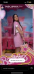 Conjunto tricot tramas de saia e blusa puff - rosa barbie
