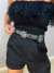Cinto strass brilho - preto