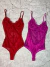 Body de renda chantily com alcinha - vermelho - Amor de Peça - Looks Femininos Estilosos, Loja de Roupa Feminina Online